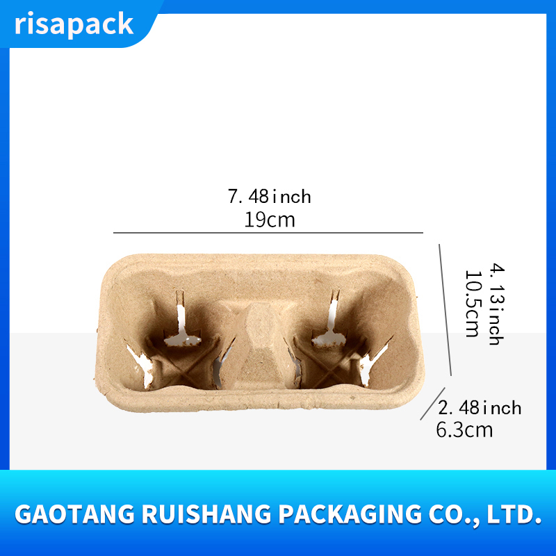 Deepened two-cup holder